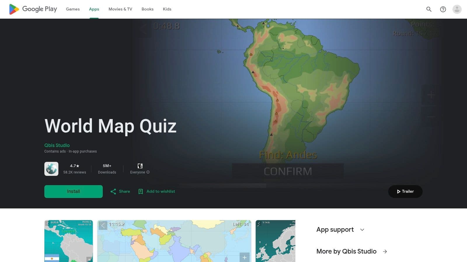 World Map Quiz